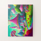 Het mooie landschap van Candyland Legpuzzel (Verticaal)