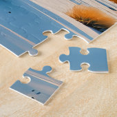 Het mooie landschap van de bergen legpuzzel (Zijkant)