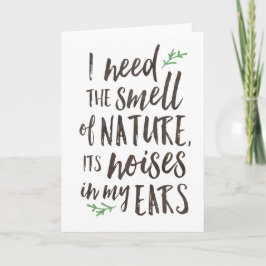 Het mooie Lege Wenskaart van de Typografie van de Kaart