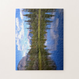 Het mooie meerlandschap legpuzzel