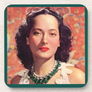 het mooie Merle Oberon Bier Onderzetter