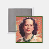 het mooie Merle Oberon Magneet (Voorkant / Achterkant)