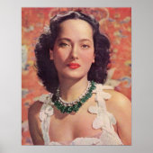 het mooie Merle Oberon Poster (Voorkant)