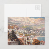 Het mooie Monte Carlo-Uitzicht Briefkaart (Voorkant / Achterkant)