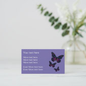 Het mooie Natuur Butterfly-thema Visitekaartje (Staand voorkant)