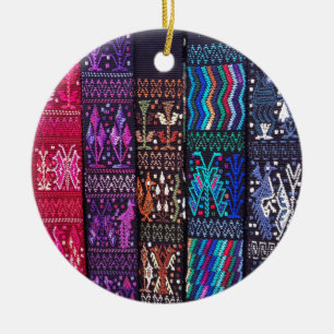 Het mooie ontwerp van Guatemala Keramisch Ornament