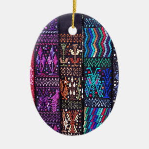 Het mooie ontwerp van Guatemala Keramisch Ornament