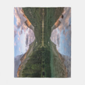 Het mooie Palpuogna-meer | Zwitserse Alpen Fleece Deken (Voorkant)