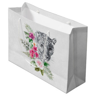 Het mooie portret van de Leopard-kop in de Waterve Groot Cadeauzakje