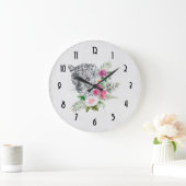 Het mooie portret van de Leopard-kop in de Waterve Grote Klok (Huis)