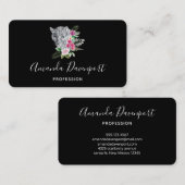 Het mooie portret van de Leopard-kop in de Waterve Visitekaartje (Voorkant / Achterkant)