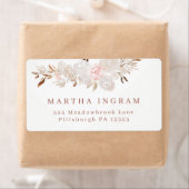 Het mooie Roos-monogram van Cream Etiket (Insitu)