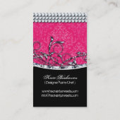 Het mooie Roze Visitekaartje van de Bakkerij (Achterkant)