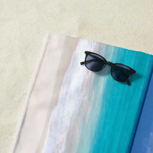 Het mooie Surf van de Kiekenzand Strandlaken (In situ)