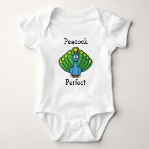 Het mooie T - shirt van het Baby van de Pauw