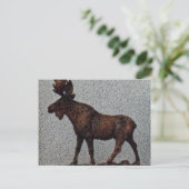 Het mooie Toestel van de Amerikaanse elanden van Briefkaart (Staand voorkant)