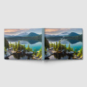 Het mooie Turquoise Lake Mountains Pine Forest Gastenboek (Volledig)