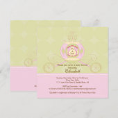 Het Mooie Vervoer van de Uitnodiging van het Baby (Voorkant / Achterkant)