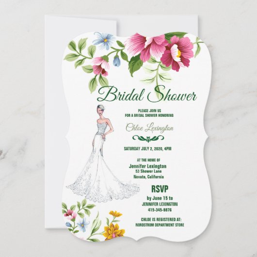 Het mooie Vrijgezellenfeest van de Veerbloem Kaart (Voorkant)