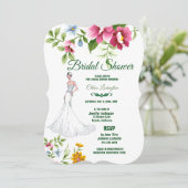 Het mooie Vrijgezellenfeest van de Veerbloem Kaart (Staand voorkant)