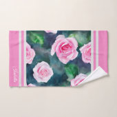 Het mooie Waterverf roze roze Collectie van Trendy Bad Handdoek (Handdoek)