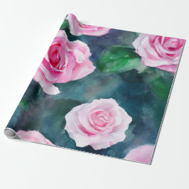 Het mooie Waterverf roze roze Collectie van Trendy Cadeaupapier