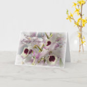 Het mooie Wenskaart van het Huwelijk van de Kaart (Gele Bloem)