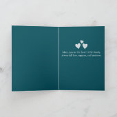 Het mooie Wenskaart van het Moederdag Flowers Kaart (Binnen)