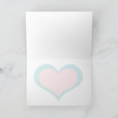 Het mooie Wenskaart van het Paar van de Aardbei Kaart (Binnen)