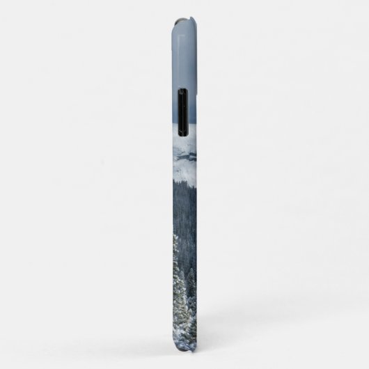 Het mooie winterlandschap - bergen bomen sneeuw Case-Mate iPhone case (Achterkant/rechts)