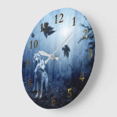 Het mooie Wolf Spirit-dierenbos  Grote Klok (Hoek)