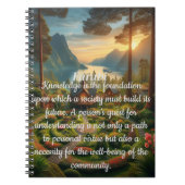 Het mooie woord van Farabi Notitieboek (Voorkant)