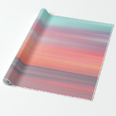 Het mooie Zee landschap Cadeaupapier (Uitgerold)