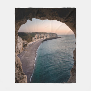 Het mooie Zee landschap Fleece Deken