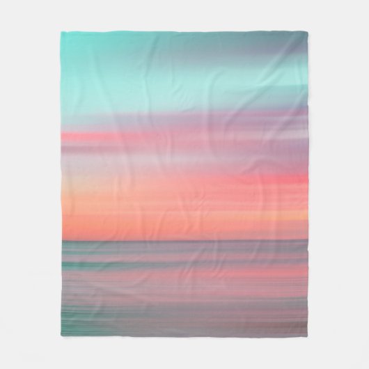 Het mooie Zee landschap Fleece Deken (Voorkant)