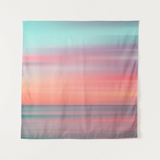 Het mooie Zee landschap Wandkleed (Voorkant)