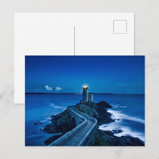 Het mooie Zee Ocean Landmark Briefkaart (Voorkant / Achterkant)