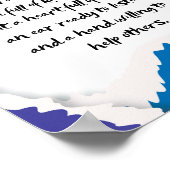 Het mooiste assortiment van een persoon poster (Hoek)