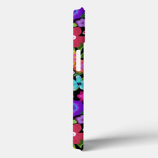 Het mooiste Boho Flowers Patroon Case-Mate iPhone Case (Achterkant / Rechts)