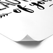 Het mooiste Poster van uw levensstandaard (Hoek)