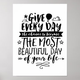 Het mooiste Poster van uw levensstandaard