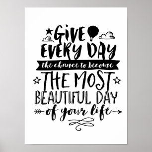 Het mooiste Poster van uw levensstandaard