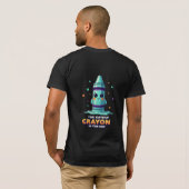 Het Mooiste Potlood in de Doos Kawaii Kunst T-shirt (Achterkant volledig)