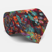 Het mooiste, unieke stropdas dat je zult vinden. (Opgerold)