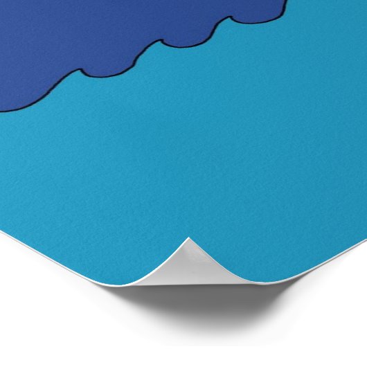 HET MOON IS HOOG poster VAN Sandra Boynton (Hoek)