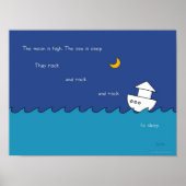 HET MOON IS HOOG poster VAN Sandra Boynton (Voorkant)