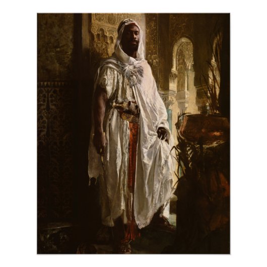 Het Moorish Chief Glossy Poster (Voorkant)