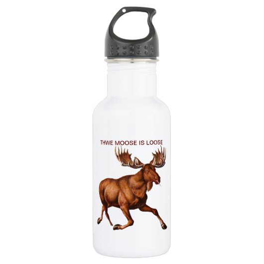 HET MOOSE IS VERLOOS WATERFLES  (Voorkant)