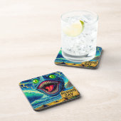 HET MORRO BAY MONSTER ONDERZETTER. BIER ONDERZETTER (Rechterzijde)