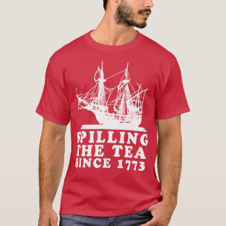 Het morsen van de thee sinds 1773 2 t-shirt